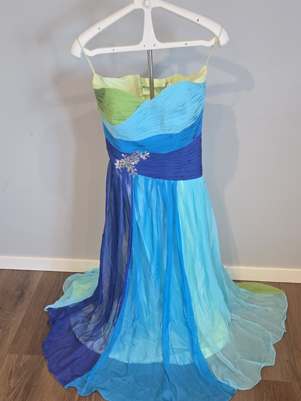 Grace Karin Pale Mint Green Formal Dress